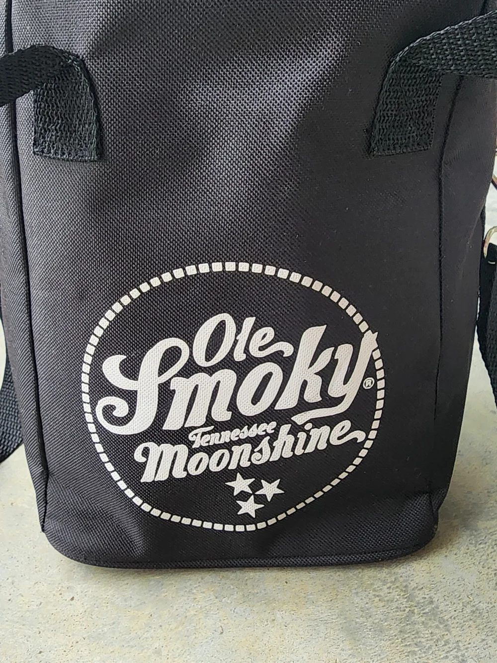 Ole Smoky Black Cooler Compact Crossbody Carry